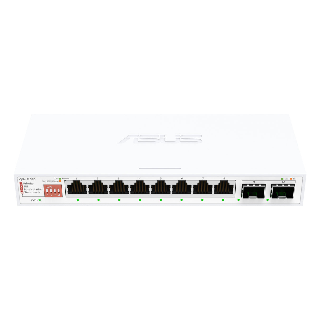 Asus qg-u1080 2.5ge unm 08 Switch (weiß)