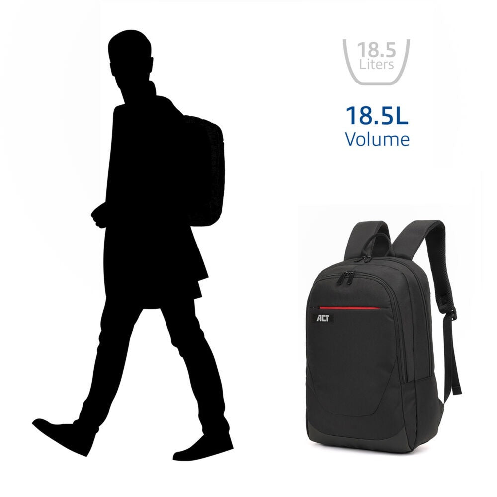 Act-Vorort-Rucksack für Laptops bis 15,6 Zoll