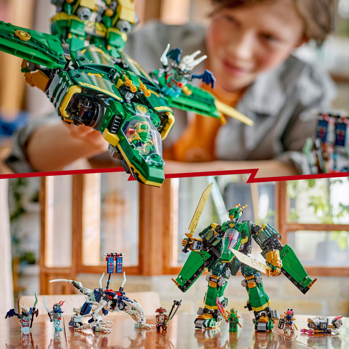 Lego 71845 Ninjago Lloyds Flugzeugmech