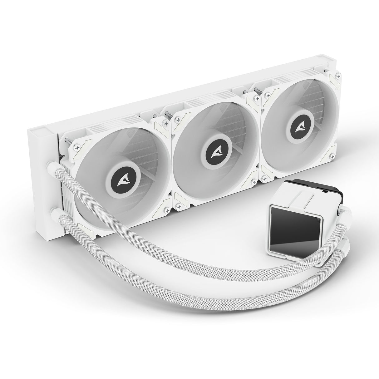 Sharkoon S60 ArGB Wasserkühlung (weiß, 4-Pin-PWM)
