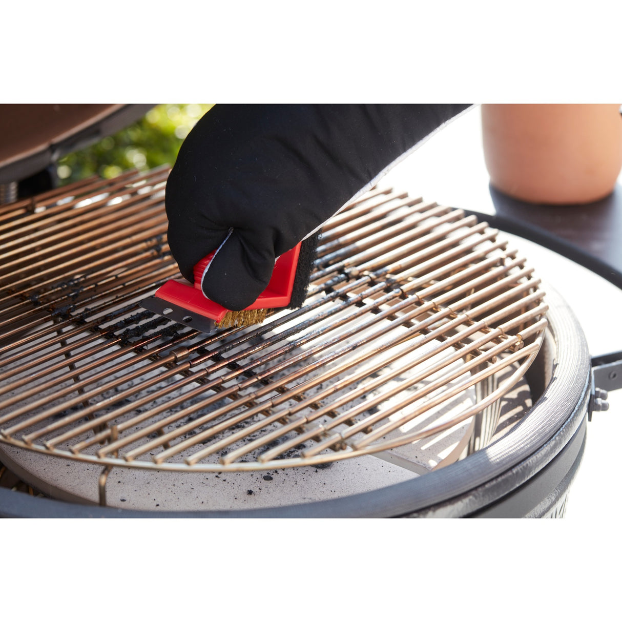 Barbecook 3-in-1-Bürste rot