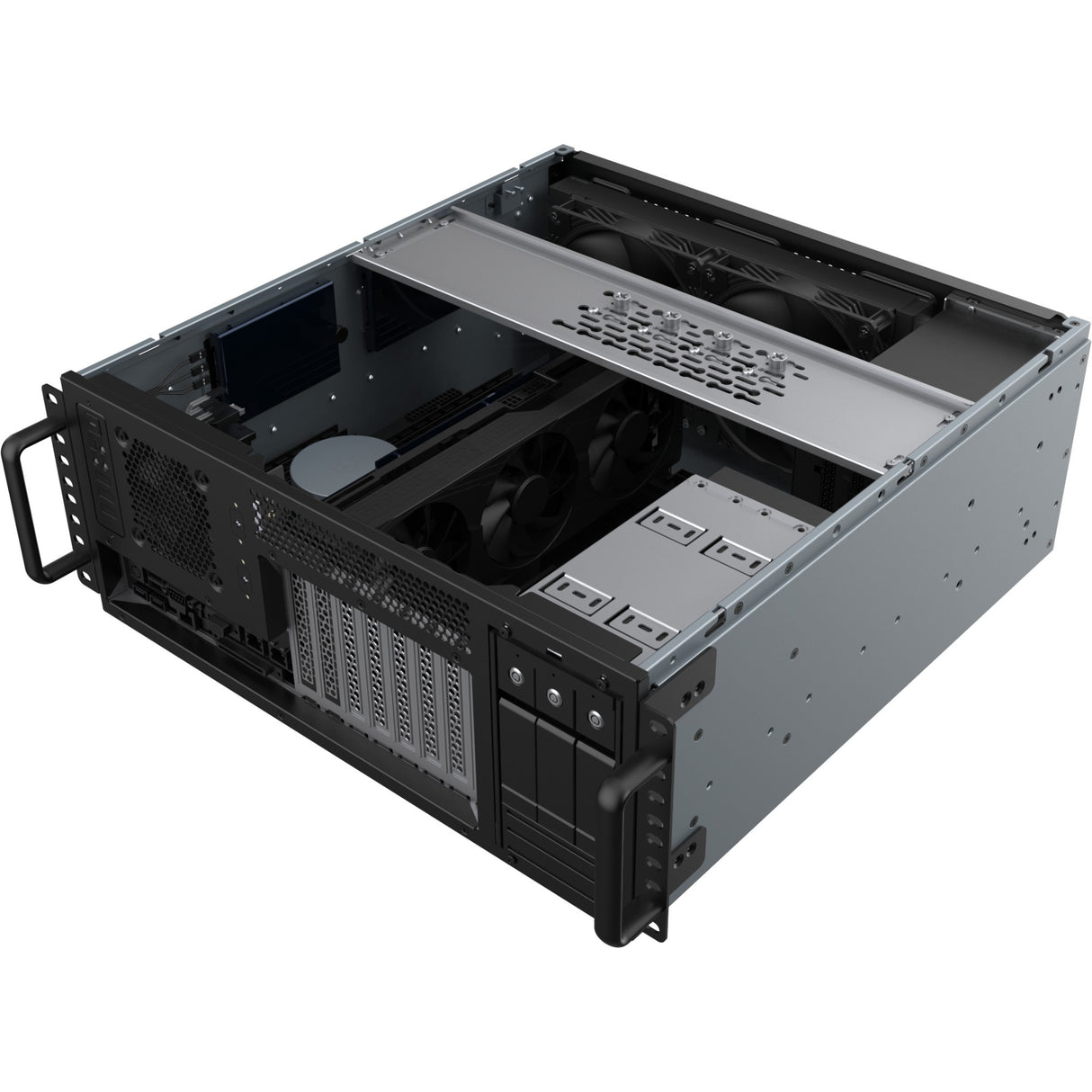 Silverstone RM46-502-i Rackgehäuse (schwarz)