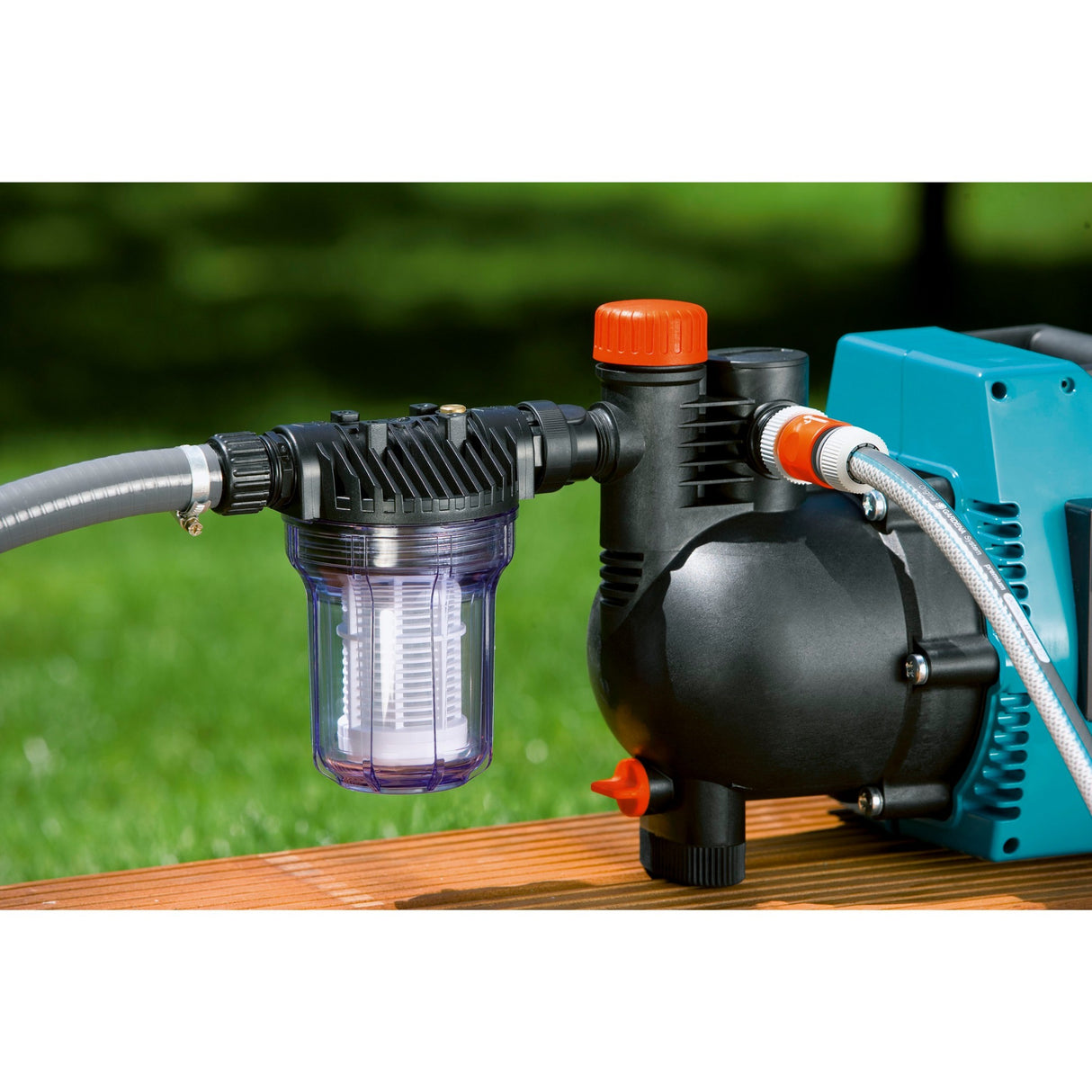Gardena -Lieferant für Pumpen mit max. Wasserreihenfolge Voer V.
