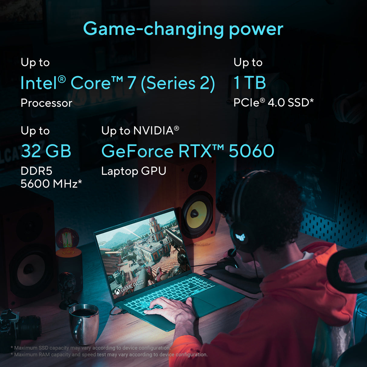 Asus v16 fx3607vm-rp041ws 16 gaming laptop (zwart | core 5 210h | rtx 5060 | 16 gb | 512 gb ssd)