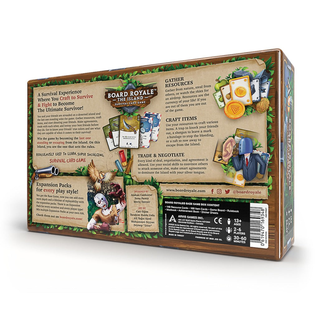 Europäisches Spielernetzwerk-Board Royale: Die Insel