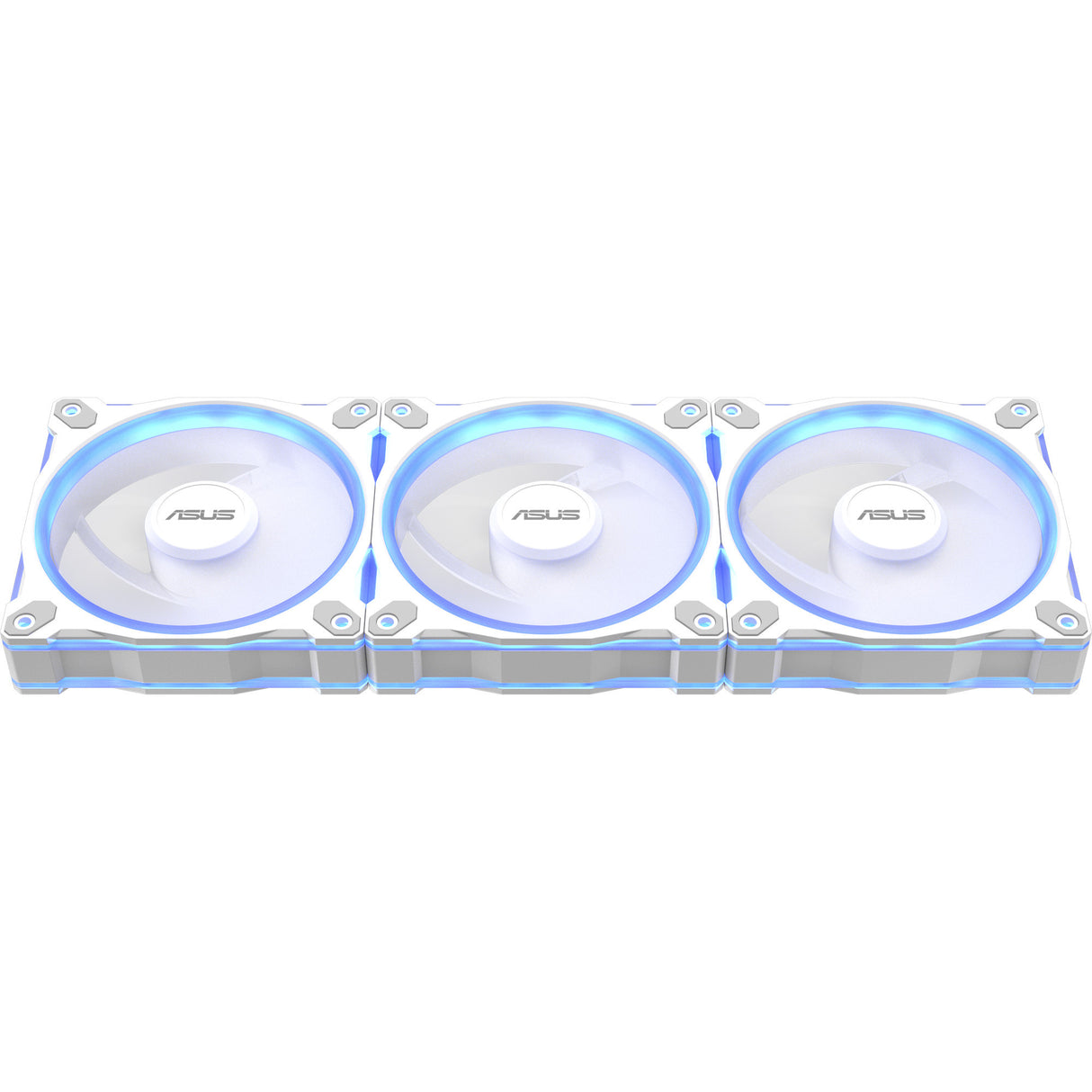 Asus Prime Mr120 ArGB Reverse Fan – Dreierpack Gehäuselüfter (weiß, 3 Stück, 120 x 120 x 28 mm, 3 Stück)