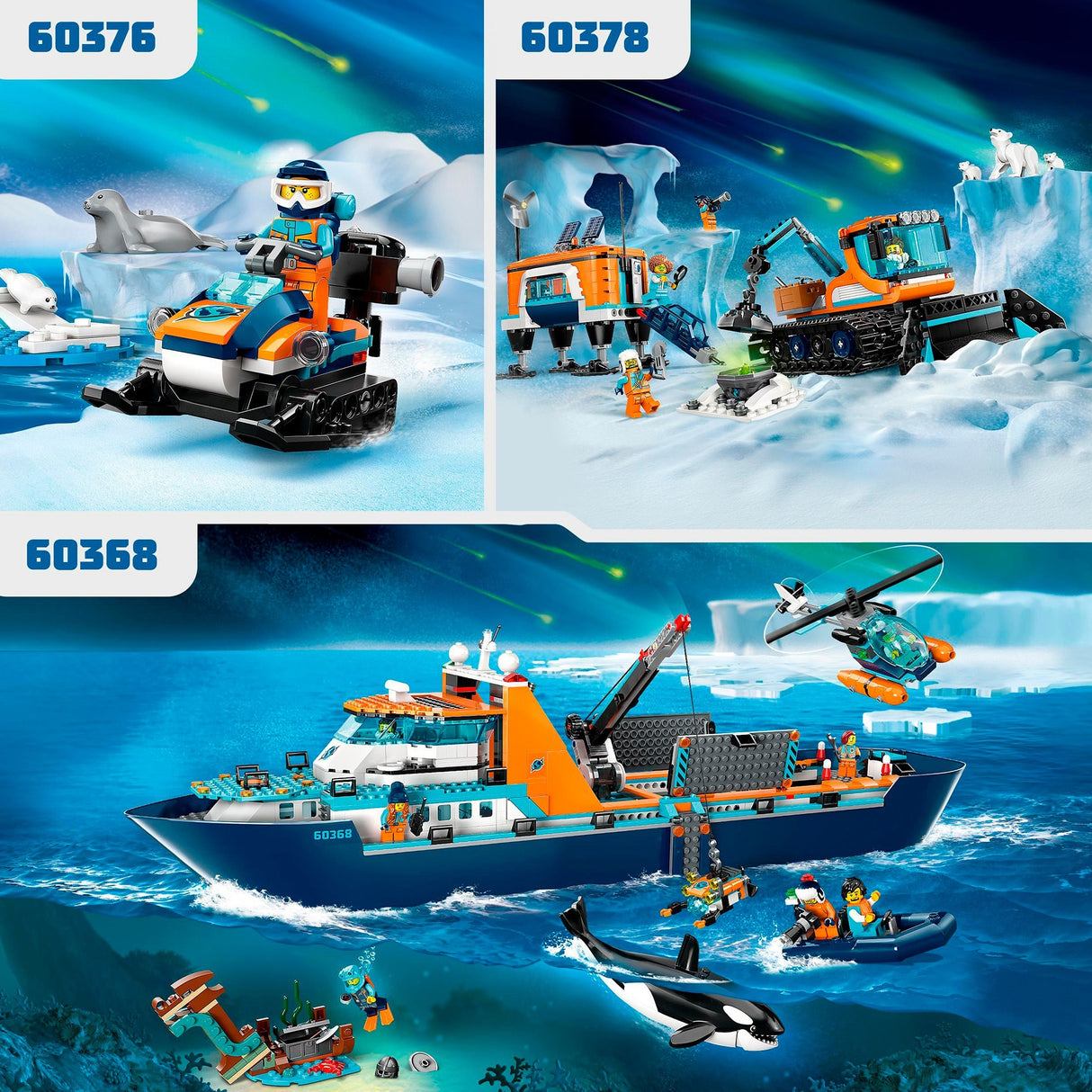 Lego City 60368 Polar Research Ship