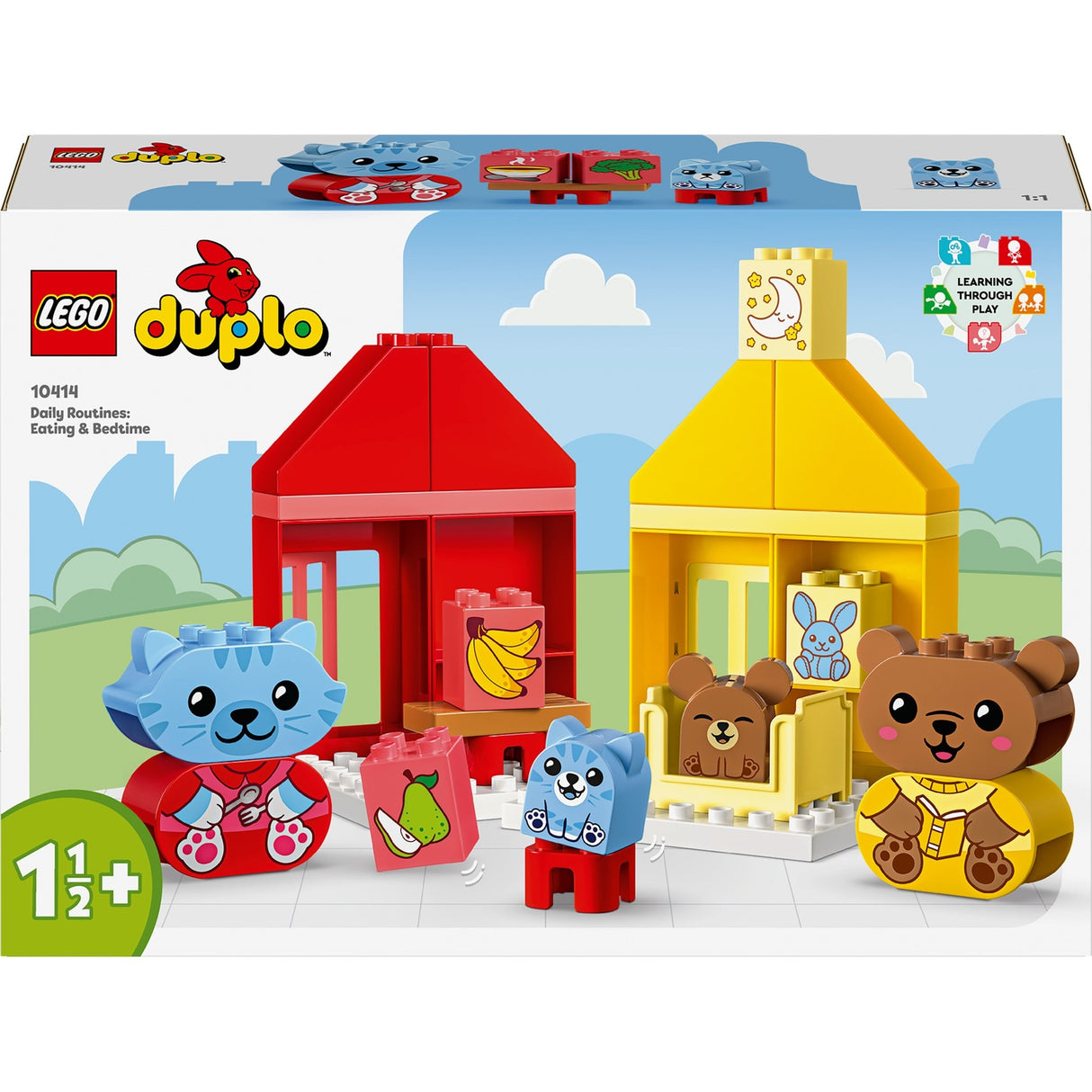Lego Duplo – Alltagsgewohnheiten – Konstruktionsspielzeug zum Essen und Schlafen (10414)