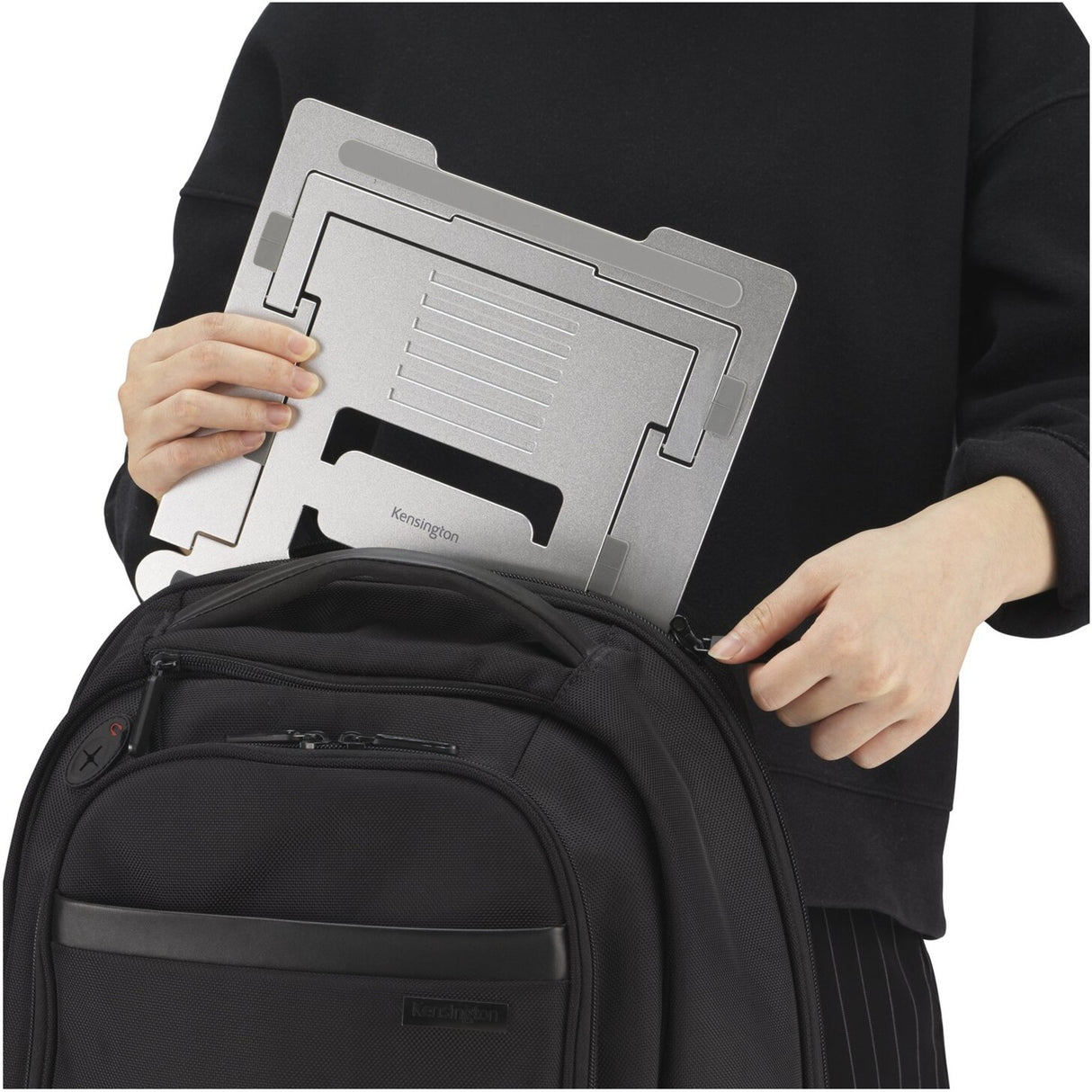 Kensington Easy Riser Laptop-Riser-Ständer aus Aluminium (Aluminium)
