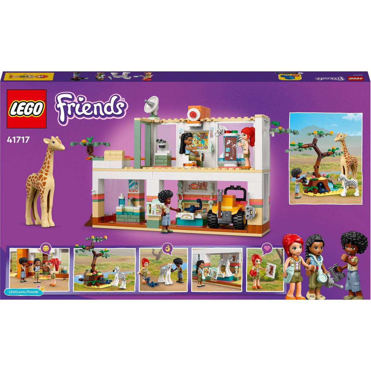 Lego Friends – Mias Wildtierschutz-Konstruktionsspielzeug (41717)