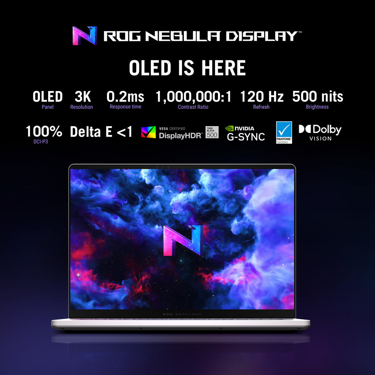 Asus rog zephyrus g14 ga403um-qs024w 14 copilot+ gaming laptop (wit | ryzen 9 270 | rtx 5060 | 16 gb | 1 tb ssd | oled)