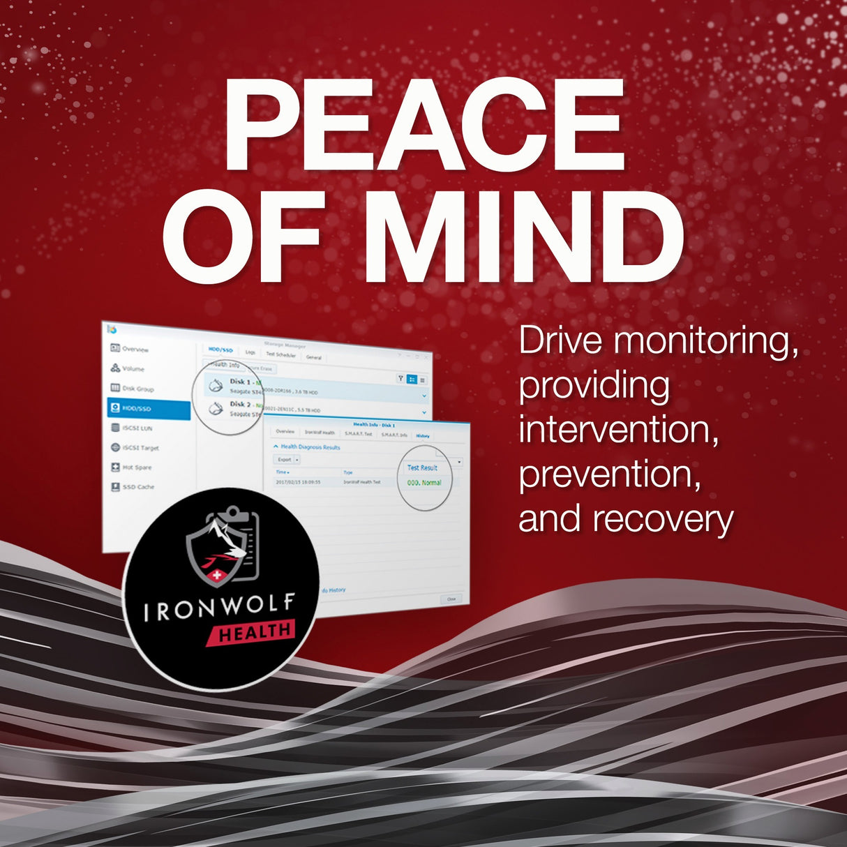 Seagate ST8000VN002 Ironwolf Desktop HDD, 8 TB, 3,5, 5400 U / min