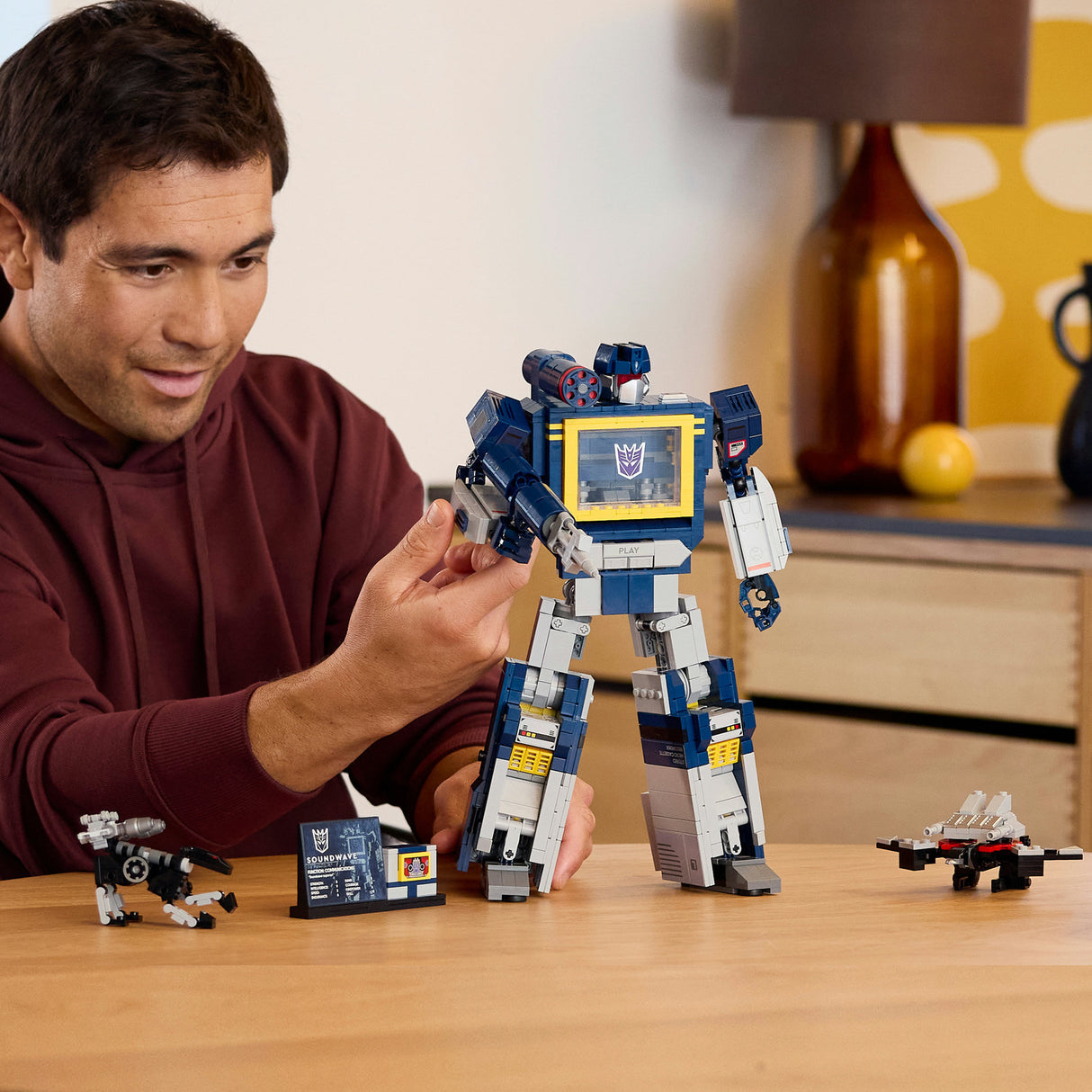 Lego® Icons Transformers: Soundwave – Transformers-Sammlung – 10358