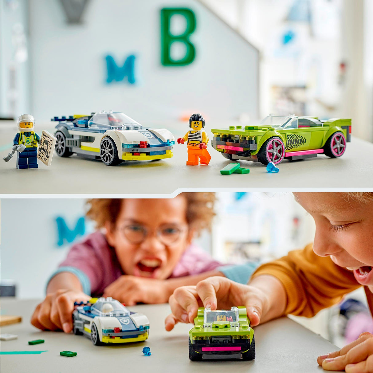 Lego Lego City 60415 Polizeiauto und schnelle Verfolgung des Autos
