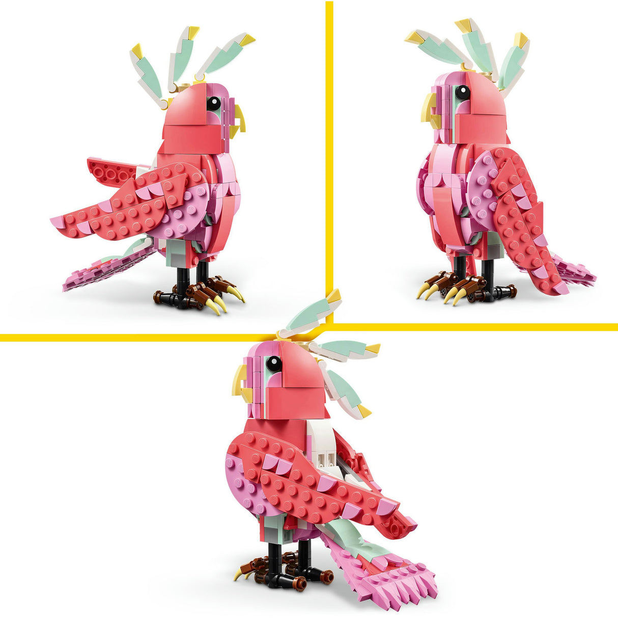 Lego Creator 31170 Wilde Tiere, rosa Flamingo