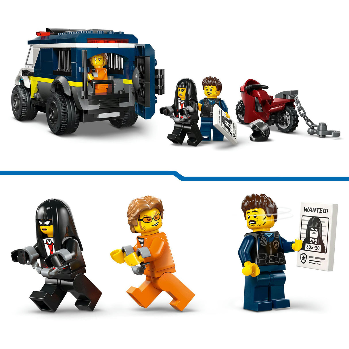Lego City 60479 Polizei-Gefangenentransport