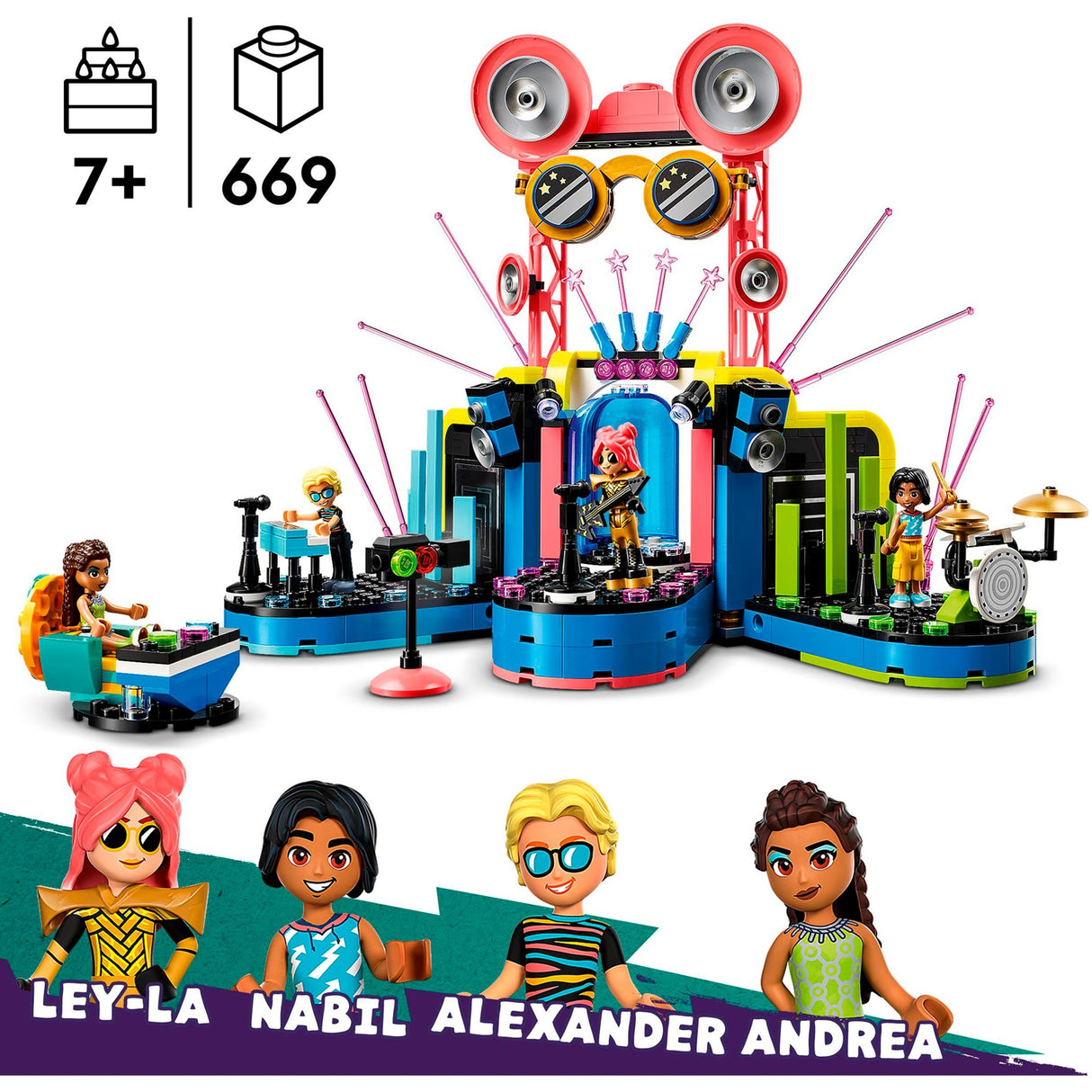 Lego Friends – Heartlake City Musical Talent Show Bauspielzeug (42616)