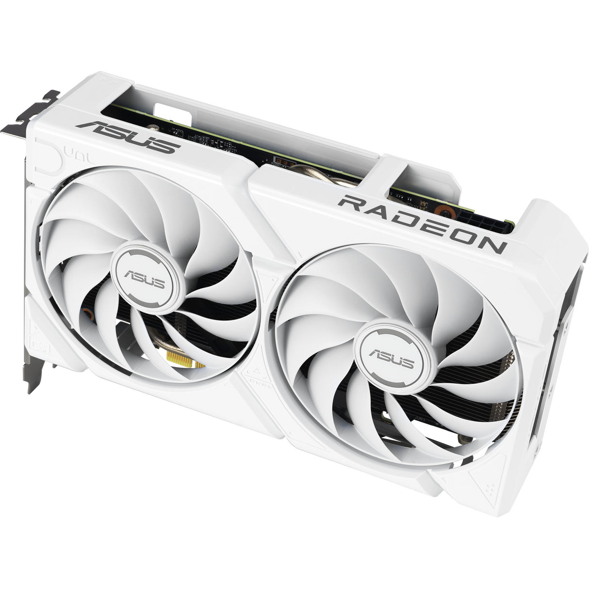 Asus Radeon RX 9060 XT Dual White Edition 16GB Grafikkarte (weiß, RDNA4, GDDR6, 2x Display Port, 1x HDMI 2.1)