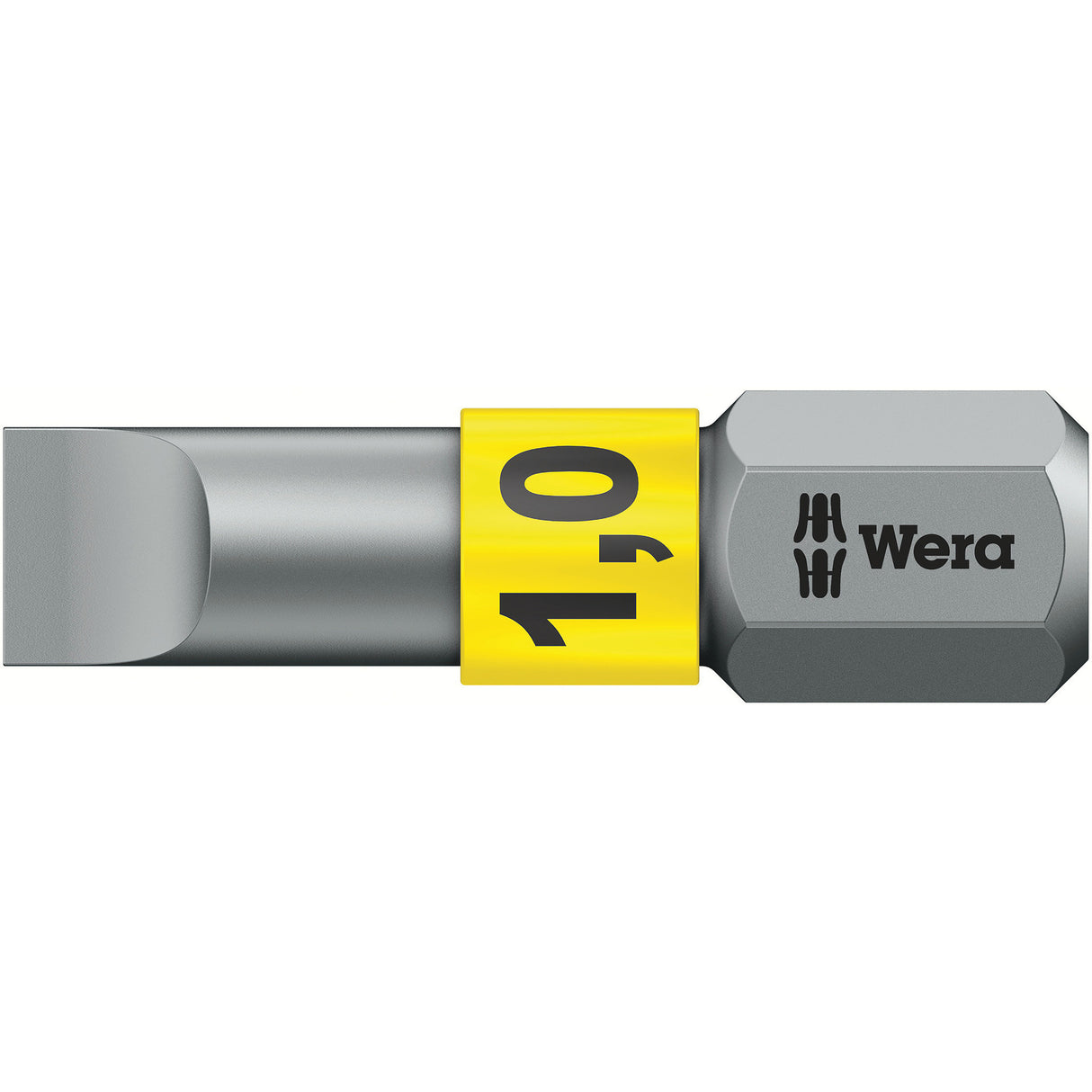 Wera kraftform kompakt 25 ra-r mit Koffer, 6-teiliges Bit-Set (schwarz grün)