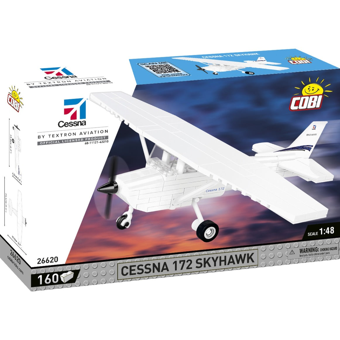 Cobi cessna 172 skyhawk constructiespeelgoed