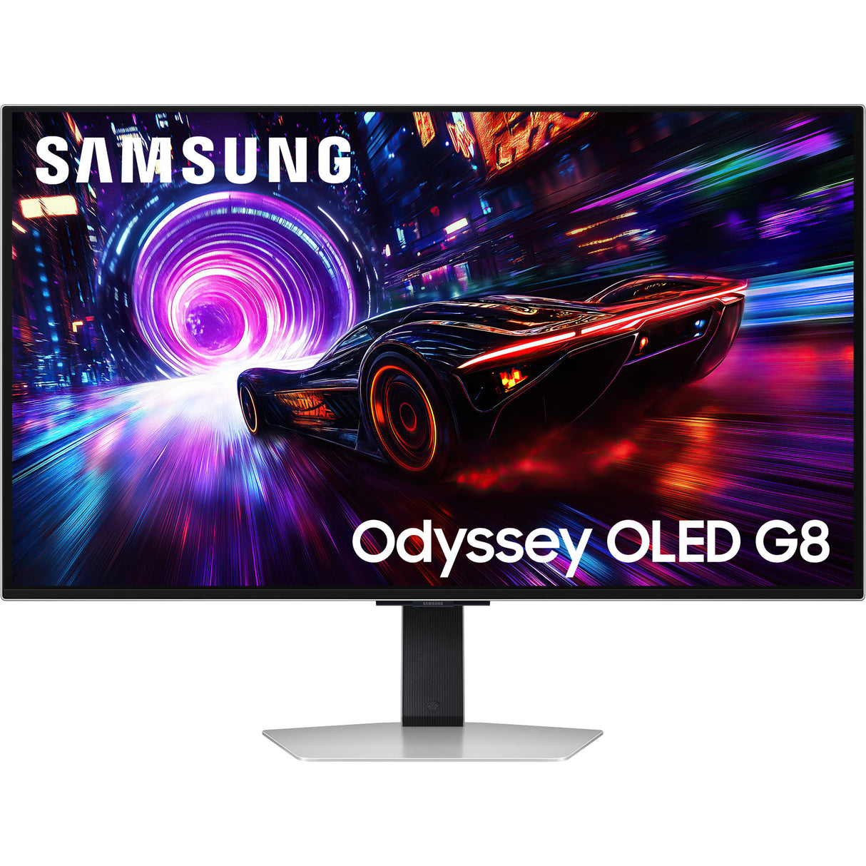 Samsung Odyssey OLED G8 G81SF 32 4K UHD Gaming-Monitor (Silber, 2x HDMI, DisplayPort, 2x USB-A, USB-B, 240 Hz)