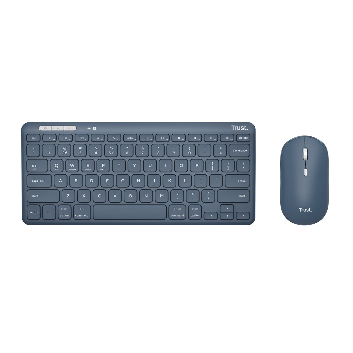 Vertrauen Sie der kabellosen Lyra Multi-Device-Tastaturmaus