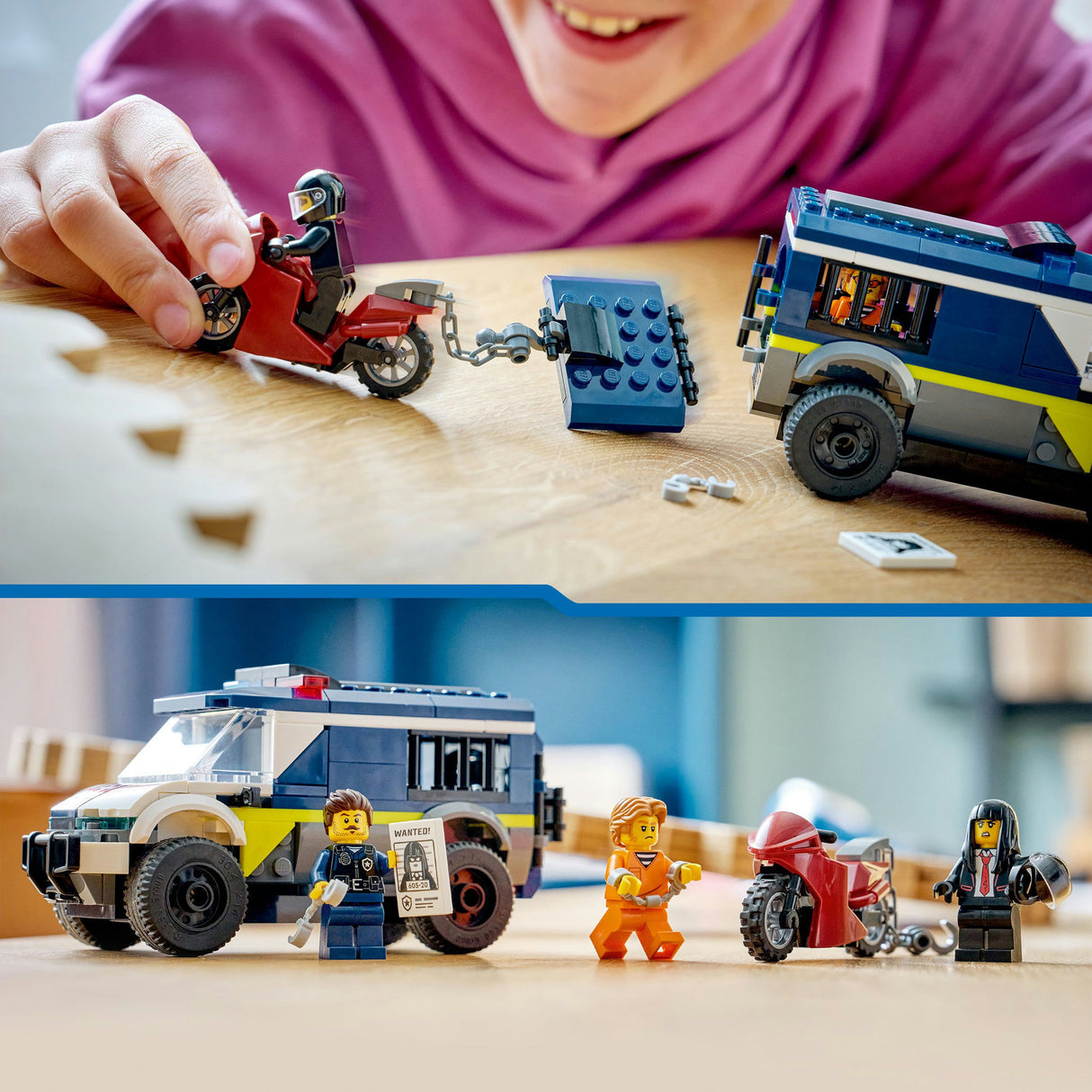 Lego City 60479 Polizei-Gefangenentransport
