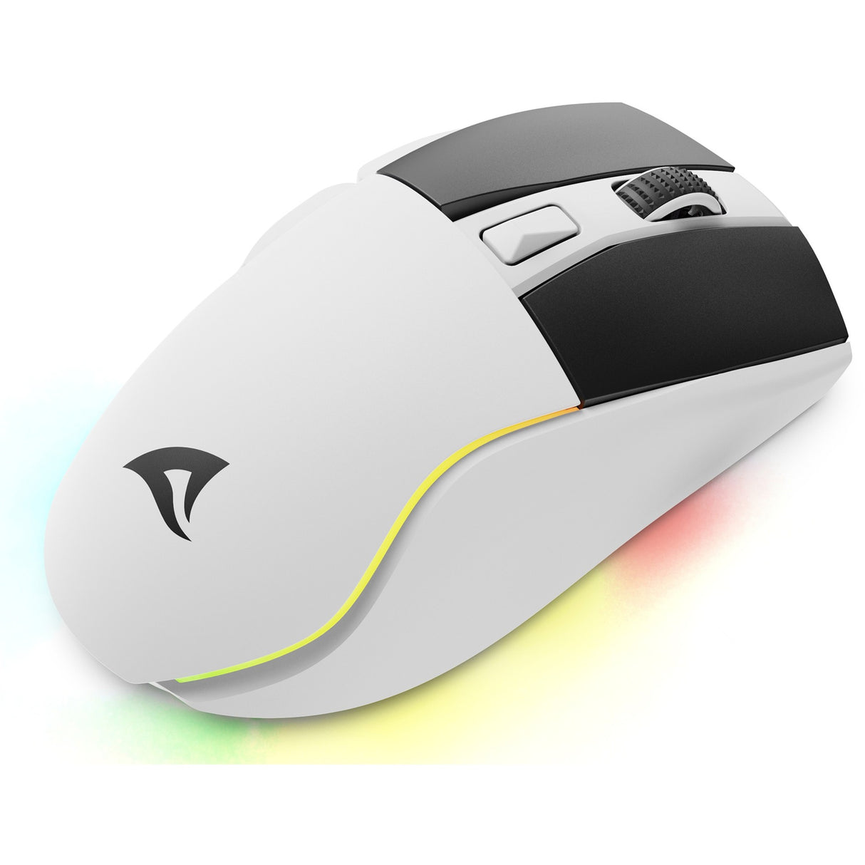 Sharkoon Skiller SGM50W Gaming-Maus (weiß, 400–6400 dpi, RGB-LEDs)