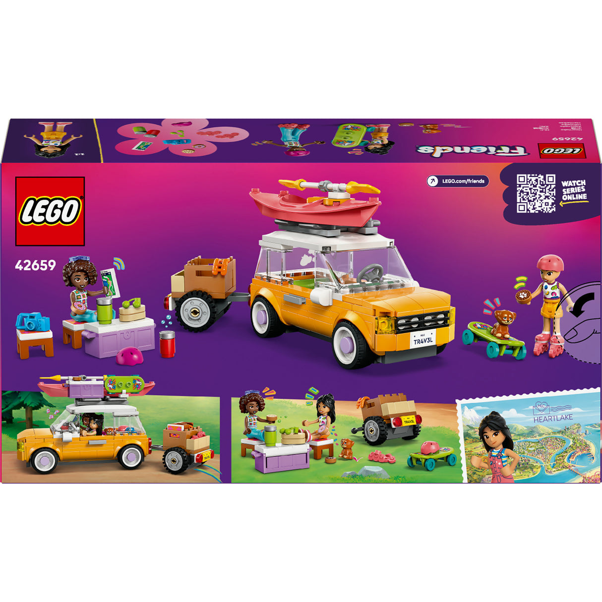 Lego Friends 42659 auf einem gemeinsamen Roadtrip
