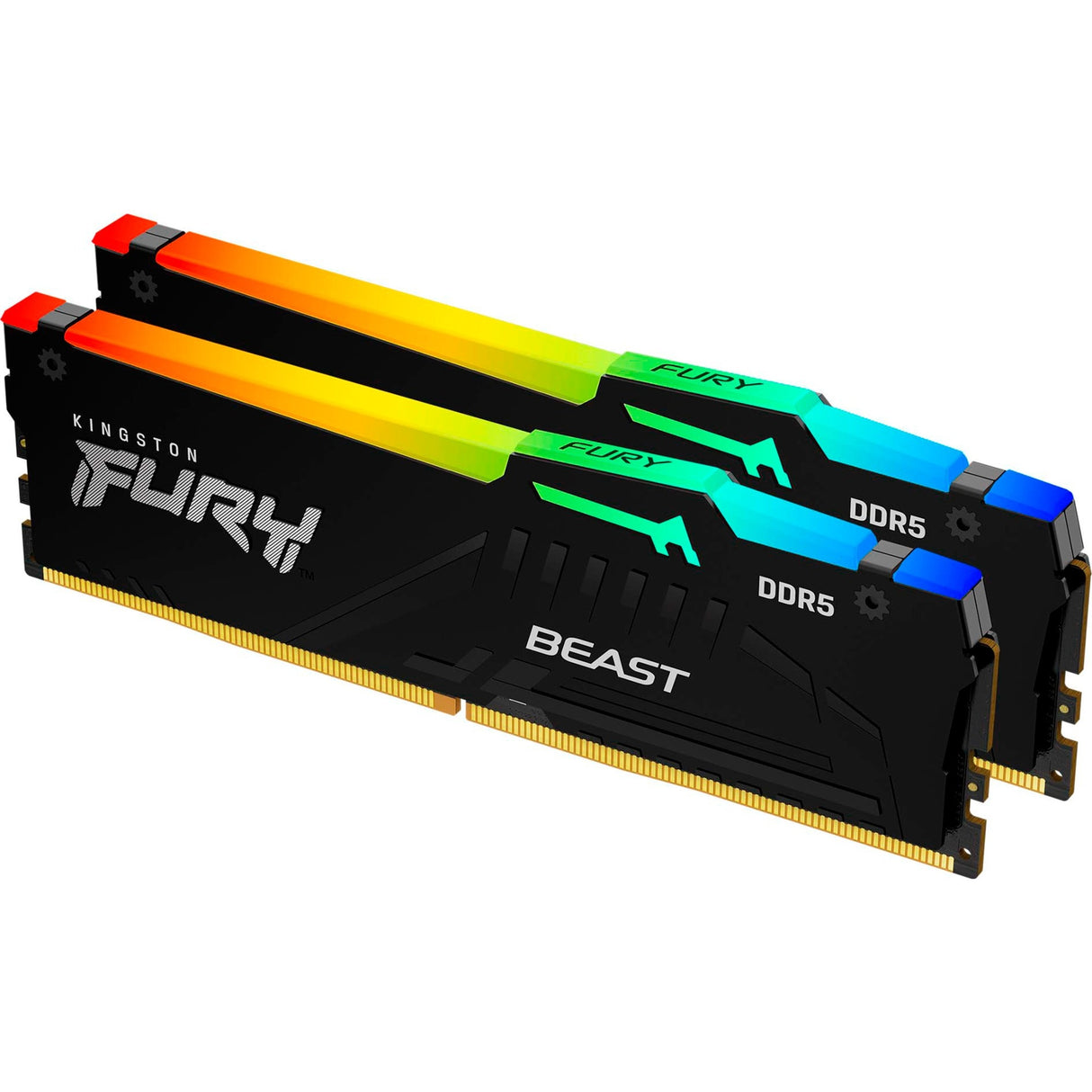 Kingston KF560C30BBEAK2-64 Technologie FEAST DDR5 KIT oder 2, 64 GB, DIMM, 6000 MHz, CL30, RGB