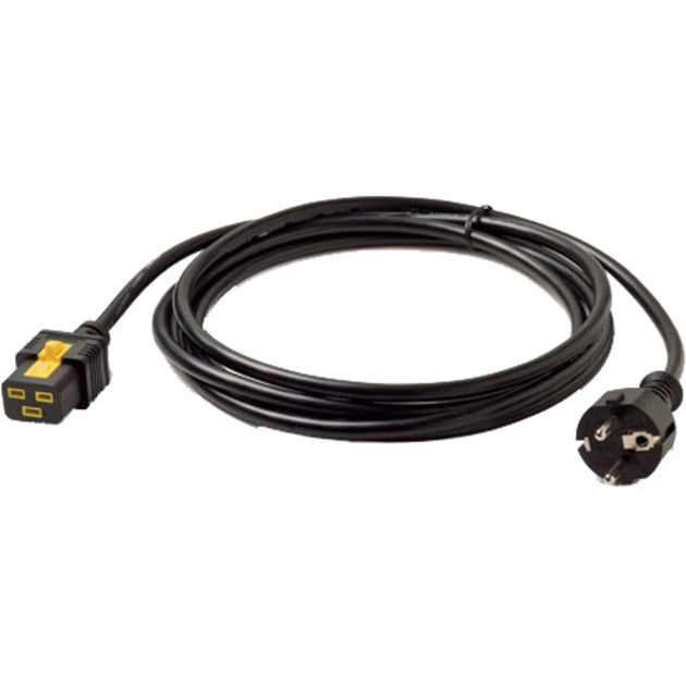 APC-Stromkabel C19 auf Cee 7 Schuko (schwarz, 3 Meter, AP8755)