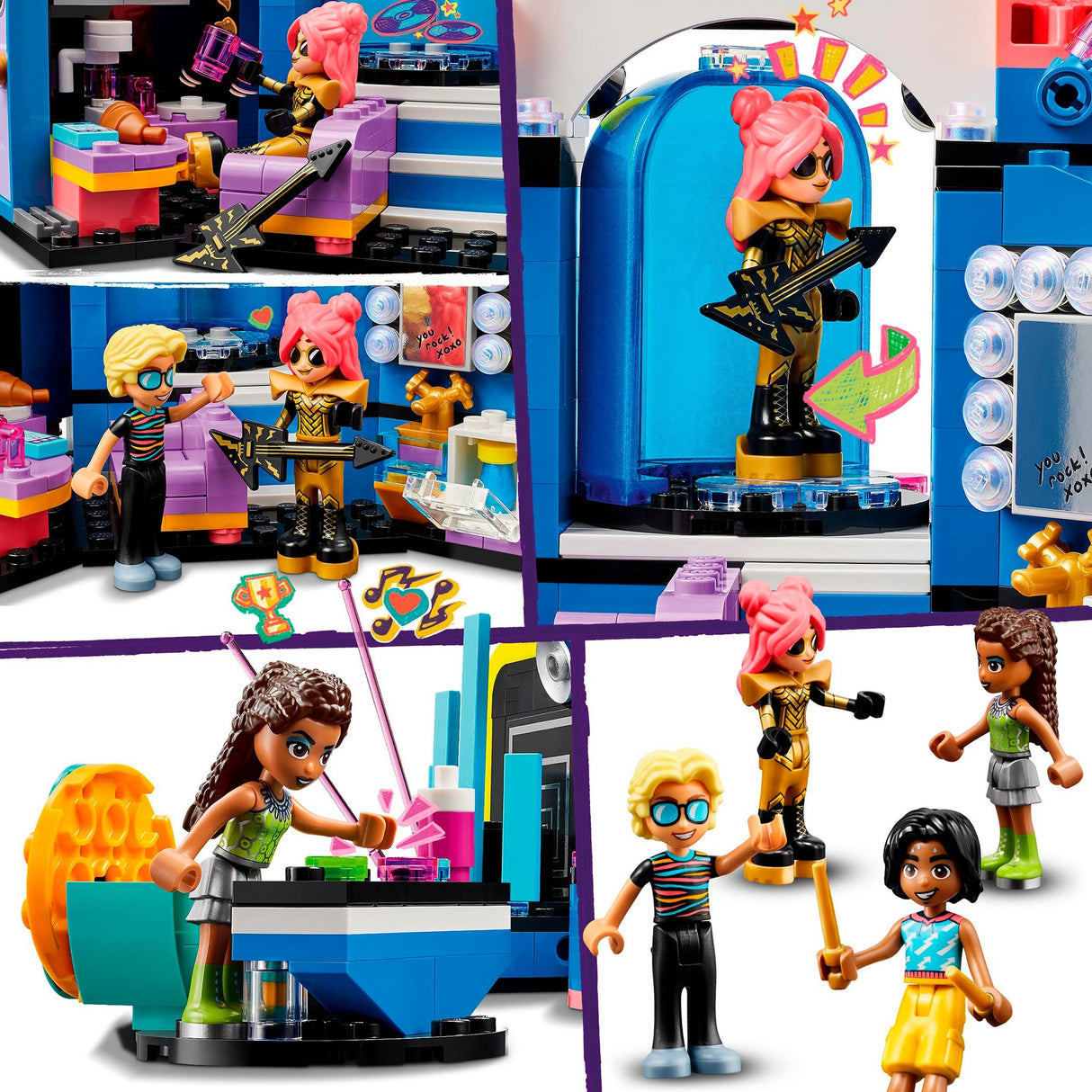 Lego Friends – Heartlake City Musical Talent Show Bauspielzeug (42616)