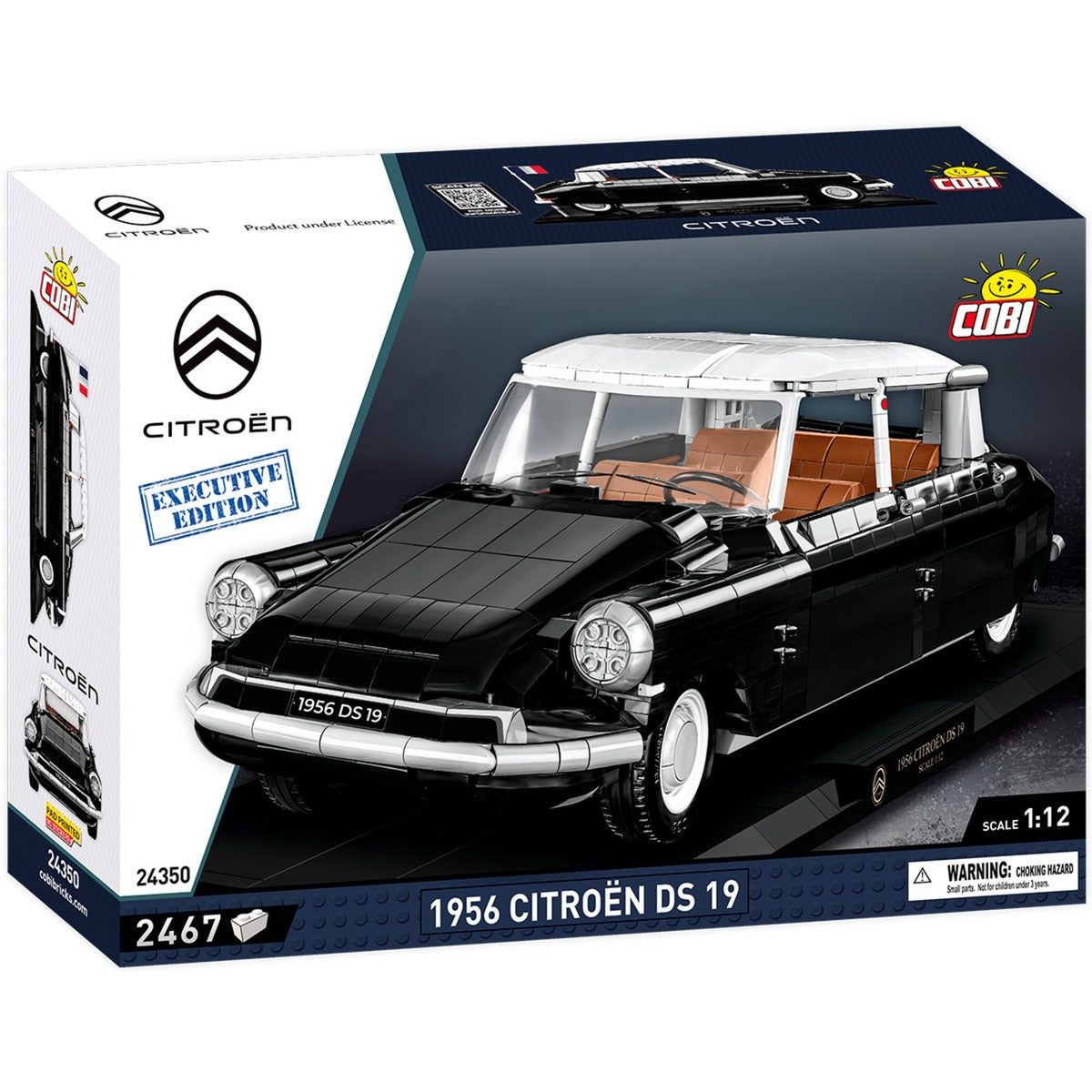 Cobi citroen ds 19 1956 - executive edition constructiespeelgoed (schaal 1:12)