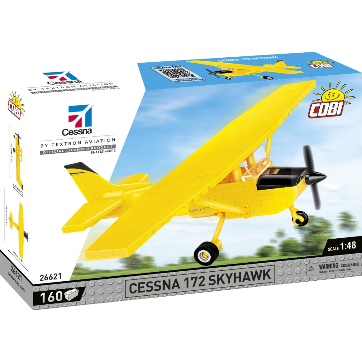 Cobi cessna 172 skyhawk constructiespeelgoed