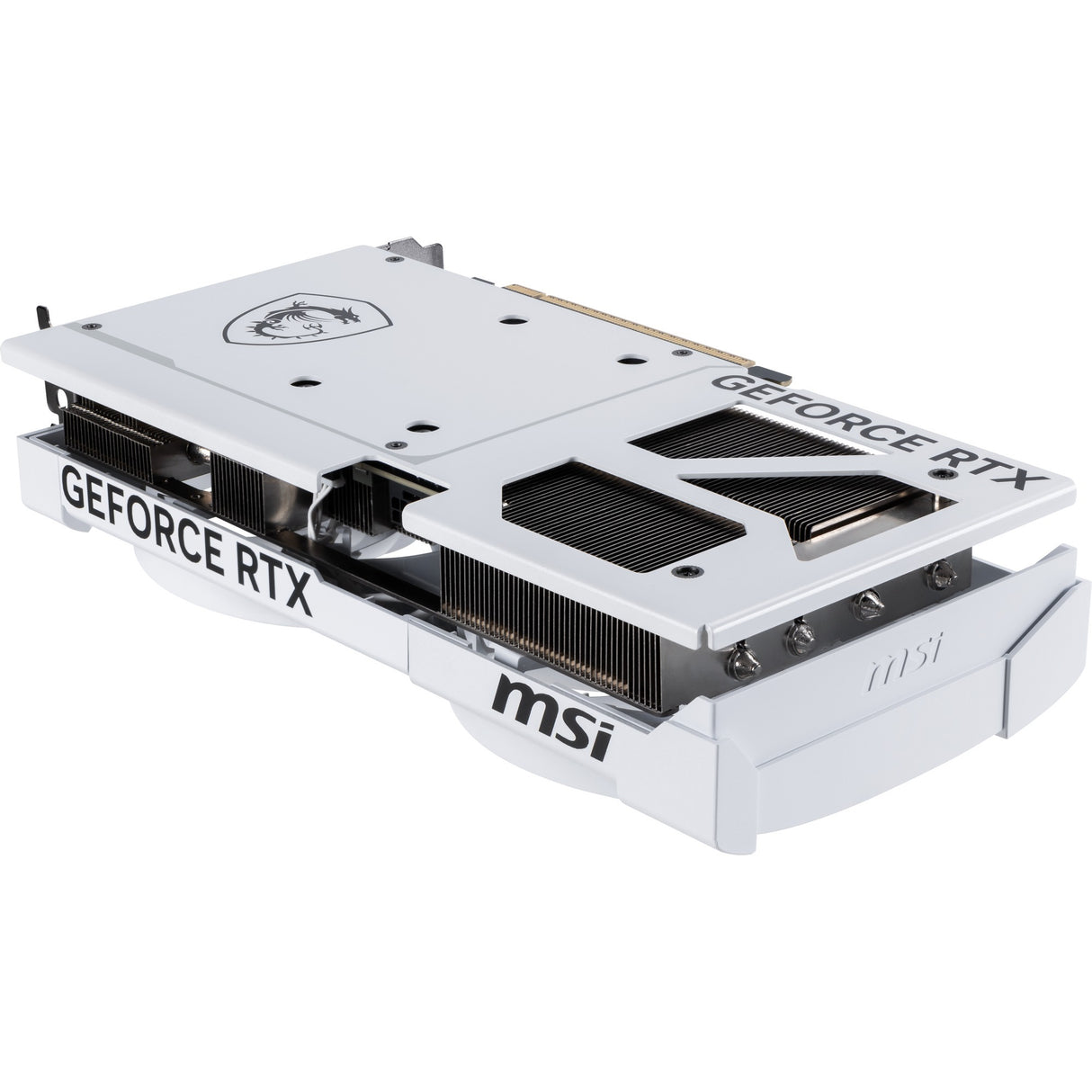 MSI Geforce RTX 5070 12G Ventus 2x OC White Grafikkarte (weiß, 3x Display Port, 1x HDMI)