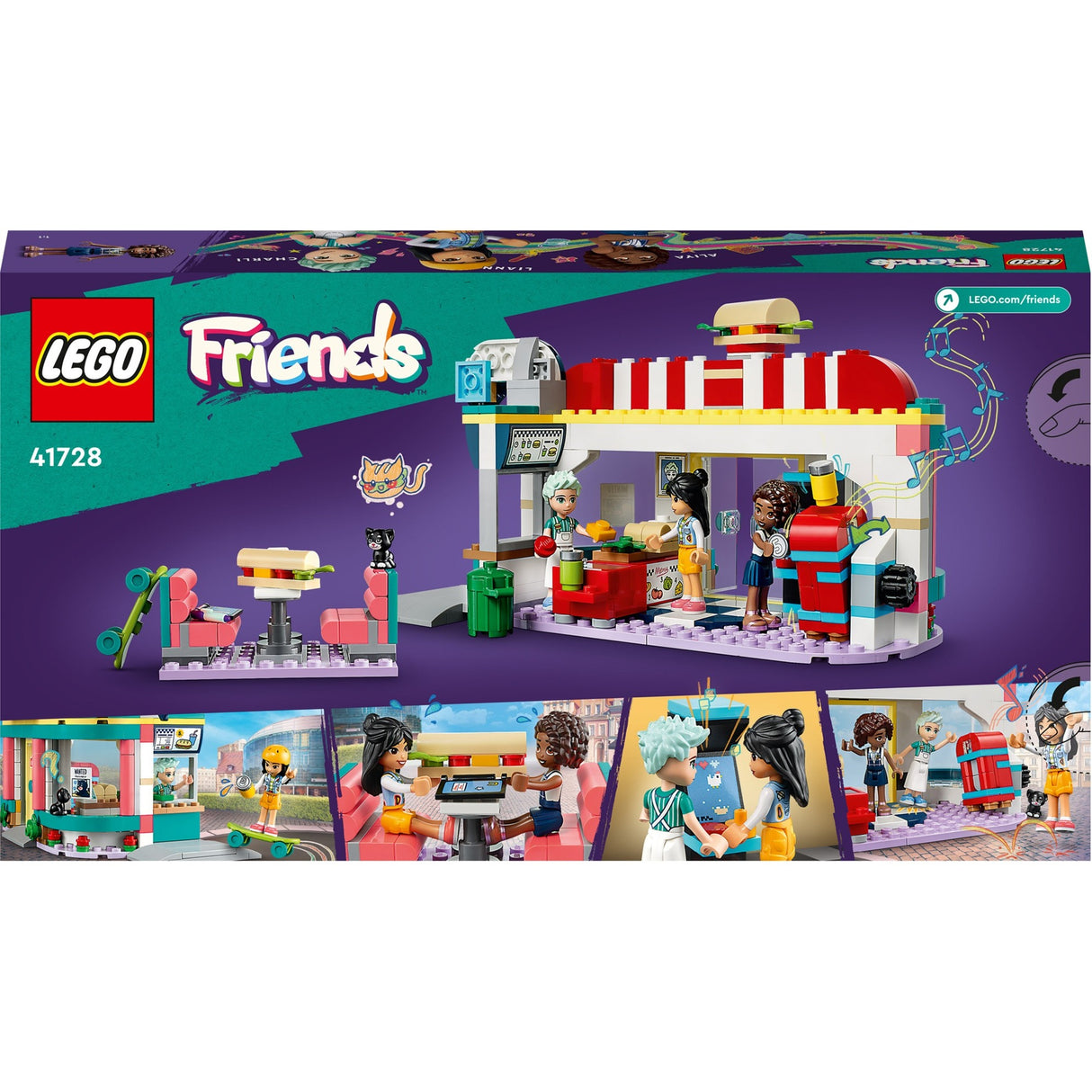 Lego Lego Friends 41728 Heartlake Restaurant in der Stadt