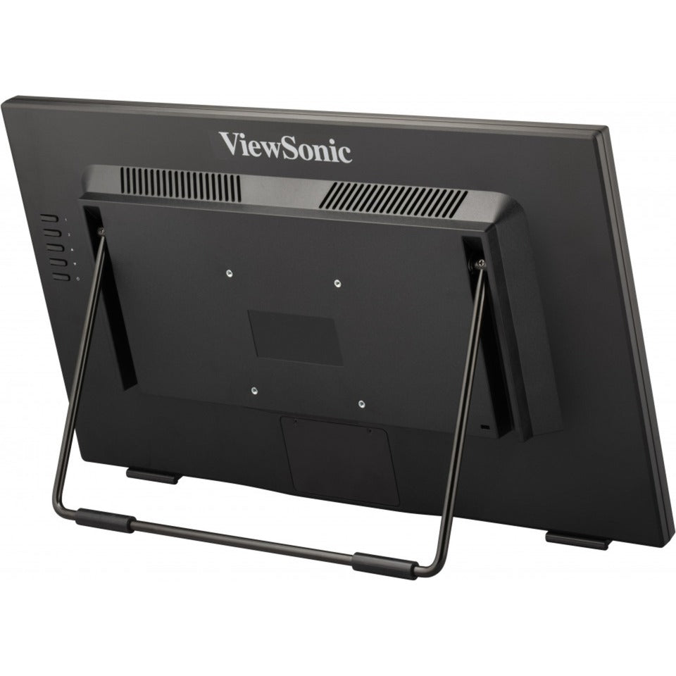 Viewsonic rahmenloser Touch-Monitor mit 10-Punkt-PCAP 24 (Schwarz, HDMI, DisplayPort, VGA)