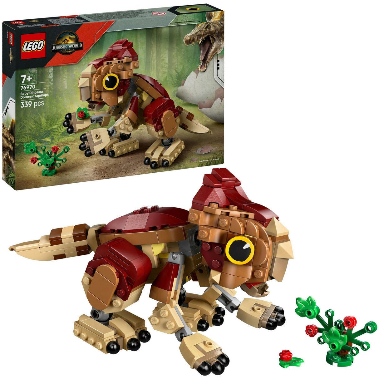 Lego Jurassic World 76970 Baby-Dinosaurier Dolores: Aquilops
