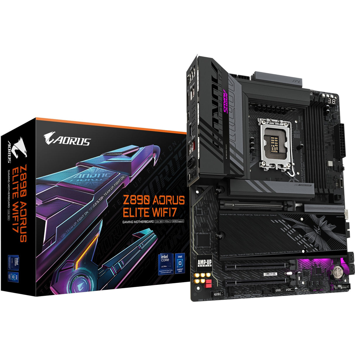 Gigabyte z890 a Elite WiFi7, ATX, LGA1851, Intel® Core™ Ultra, 4x DDR5, 2,5 GBE, WiFi 7, USB4