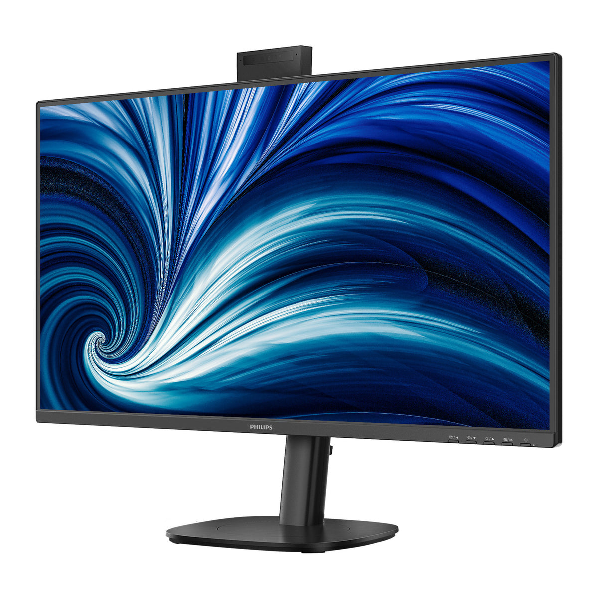 Philips 27b2n3500jh 00 27 monitor (zwart, 1x displayport, 2x hdmi, 1x usb-c, 4x usb-a, 120 hz, webcam)