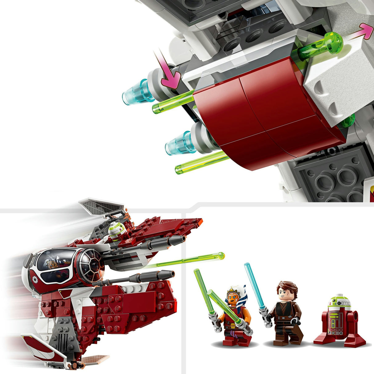 Lego Star Wars 75401 Ahsokas Jedi-Abfangjäger