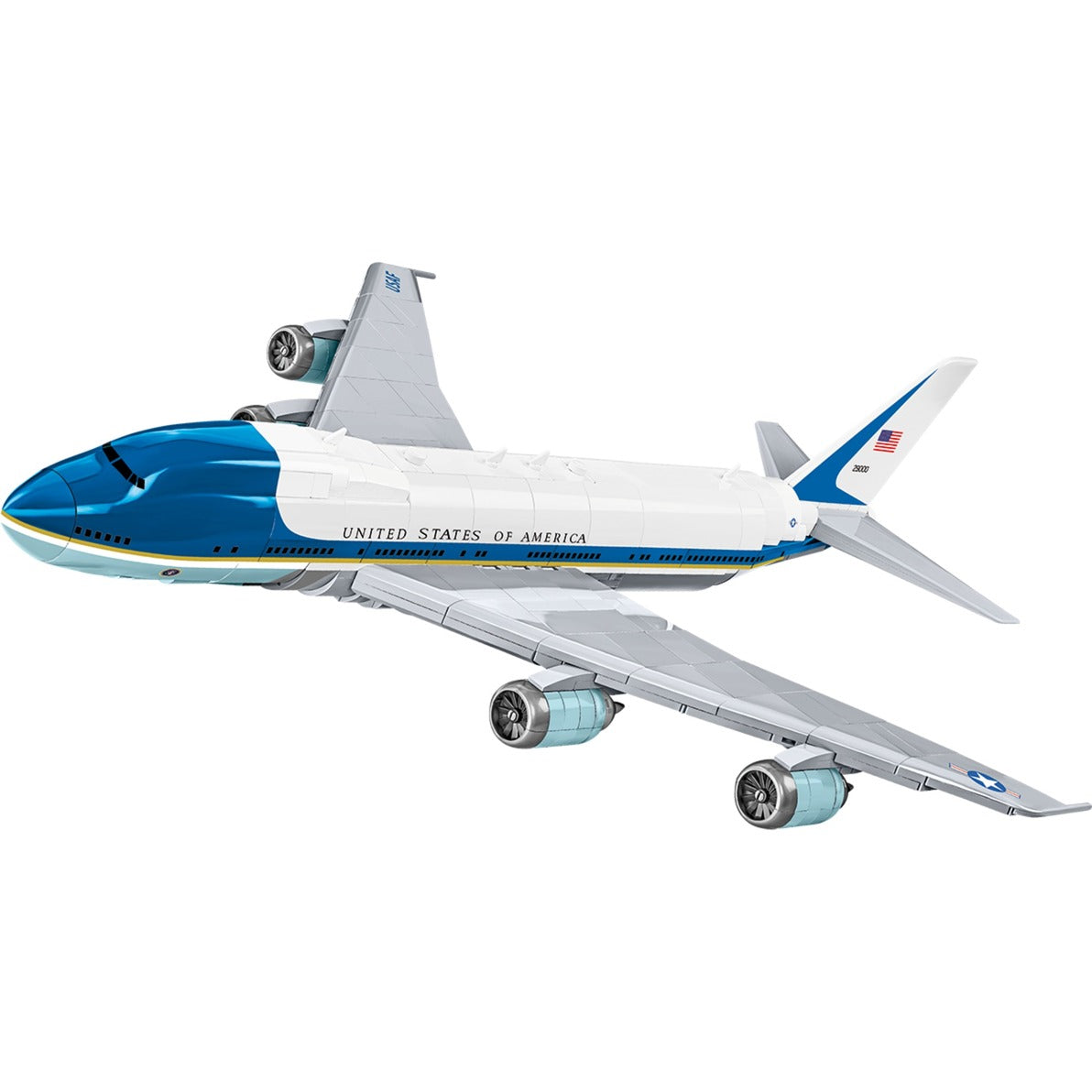Cobi boeing 747 air force one constructiespeelgoed (schaal 1:144)