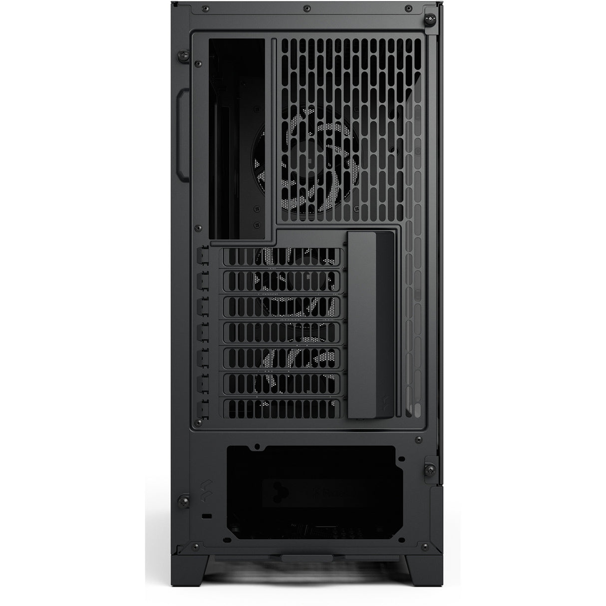 Fractal design pop 2 air midi tower behuizing (zwart | 1x usb-a | 1x usb-c | tempered glass)