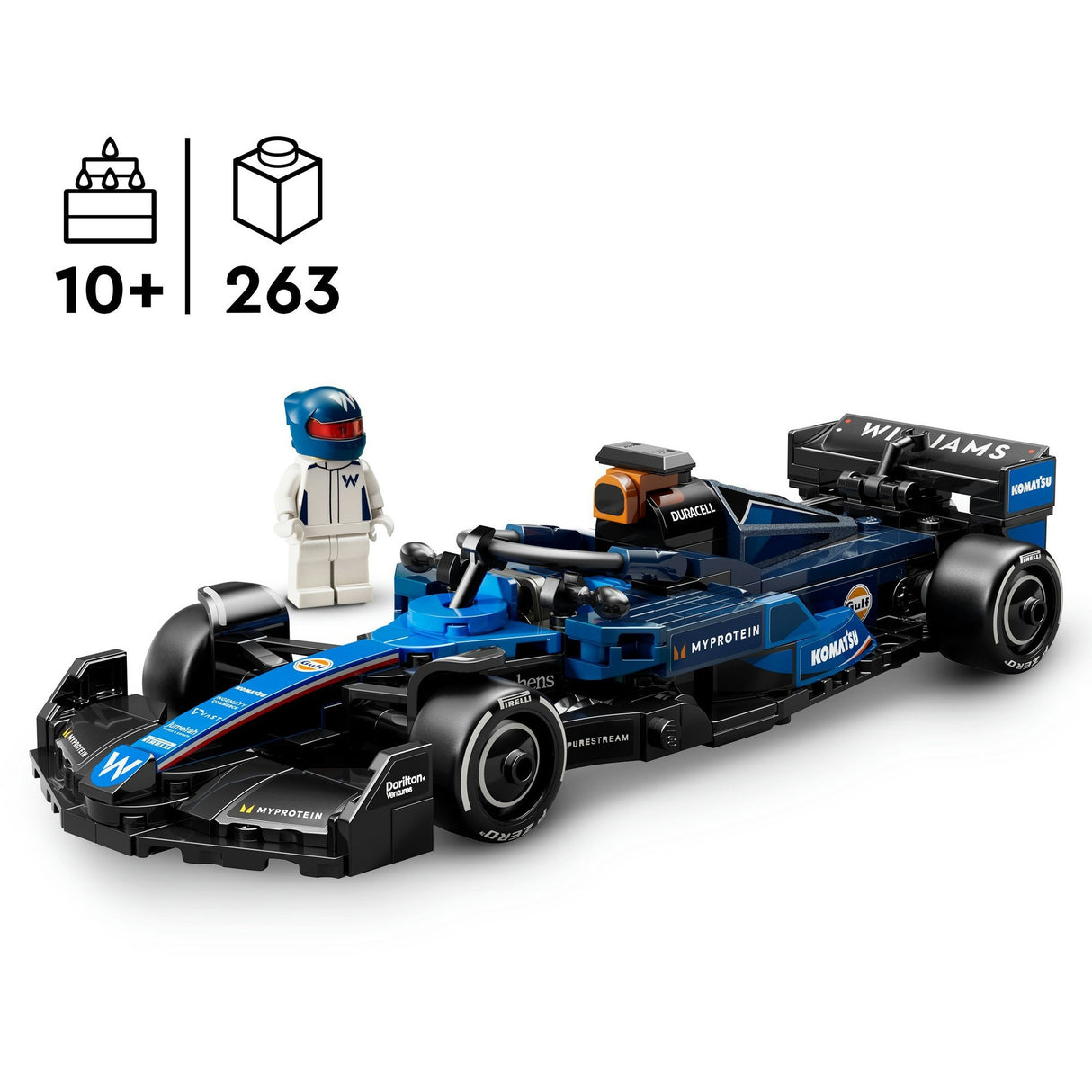 Lego Speed Champions 77249 Williams Racing FW46 F1-Rennwagen