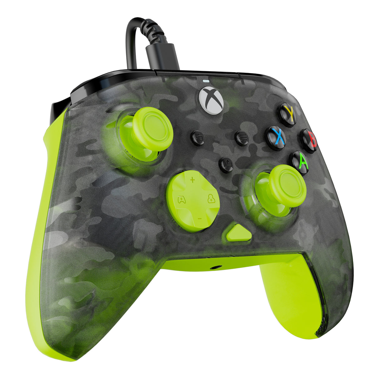 Turtle Beach Rematch Core Wired Controller (Schwarz Gelb, Xbox Series X|S, Xbox One, PC)