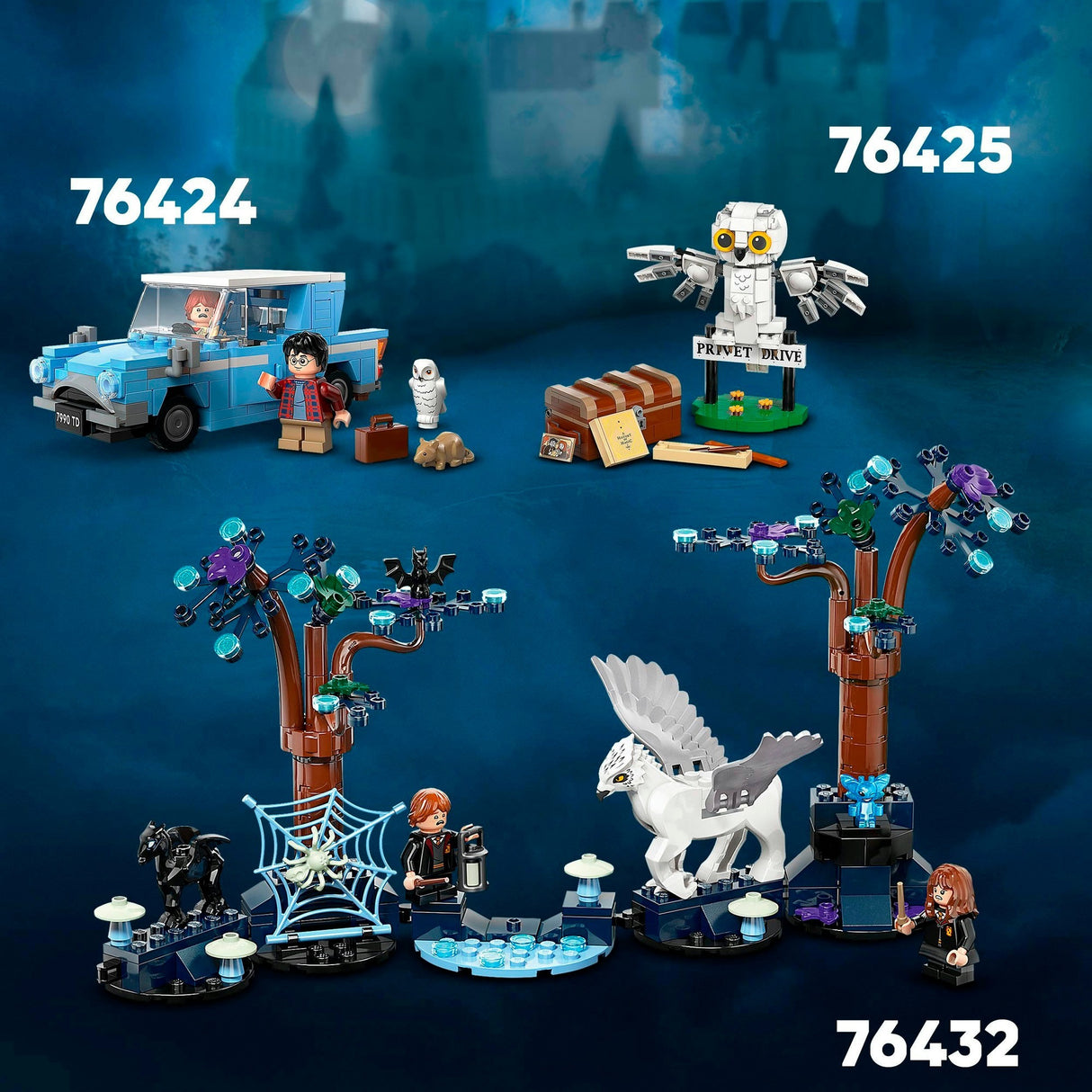 Lego 76425 Harry Potter Hedwig in der Privetlaan 4 | 2 Stk