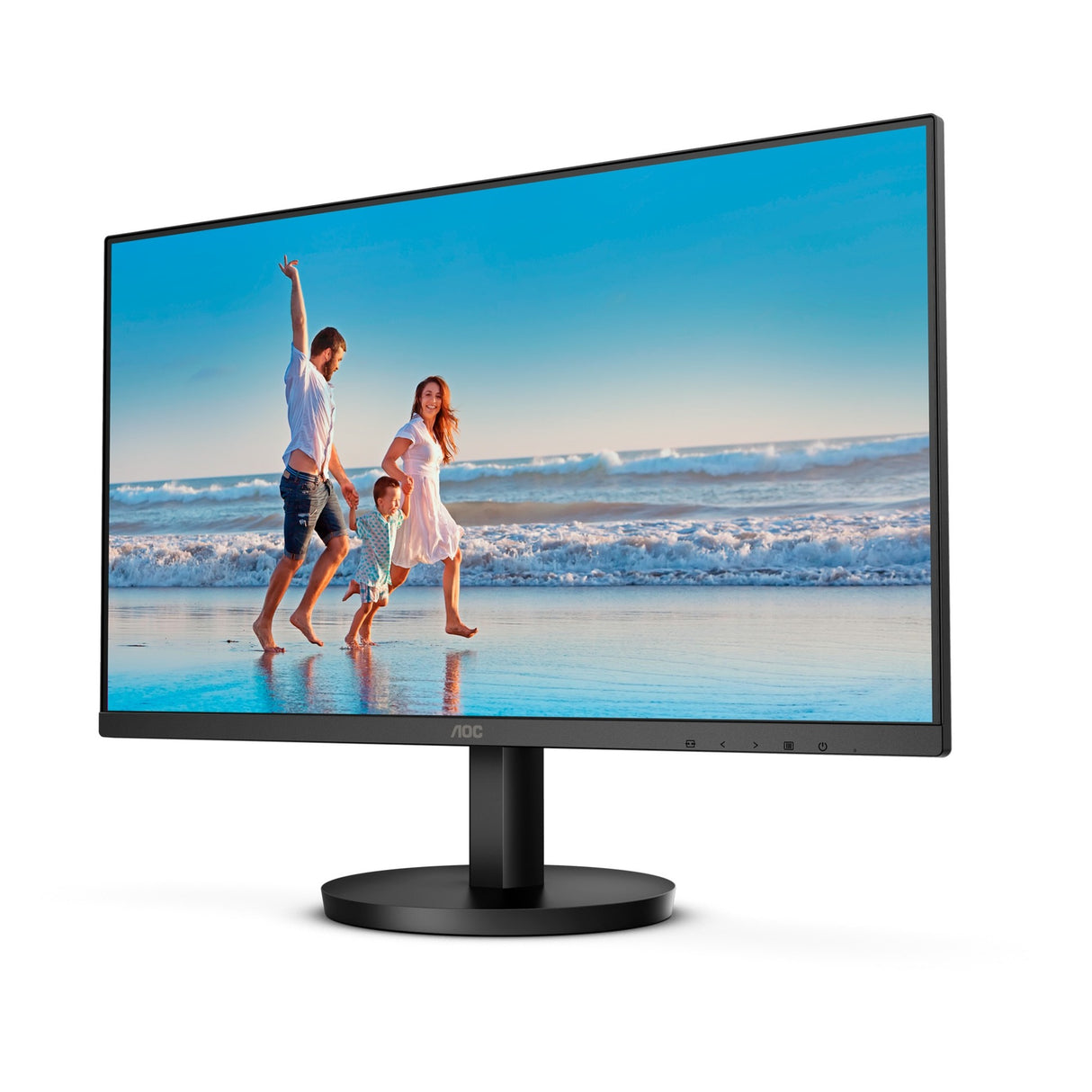 Aoc 24b3ca2 24 Monitor (schwarz, 100 Hz, HDMI, USB-C, Audio, adaptive Synchronisierung)