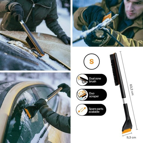 Fiskars plus kurze Schneebürste und Eiskratzer für das Auto – 1078495