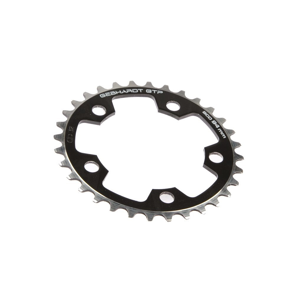 Gebhardt Kettenblatt, 32 Zähne, 94 mm, 5 Arme, schwarz