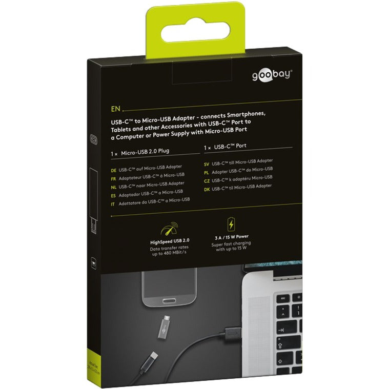 Goobay USB-C an Micro-USB-Adapter